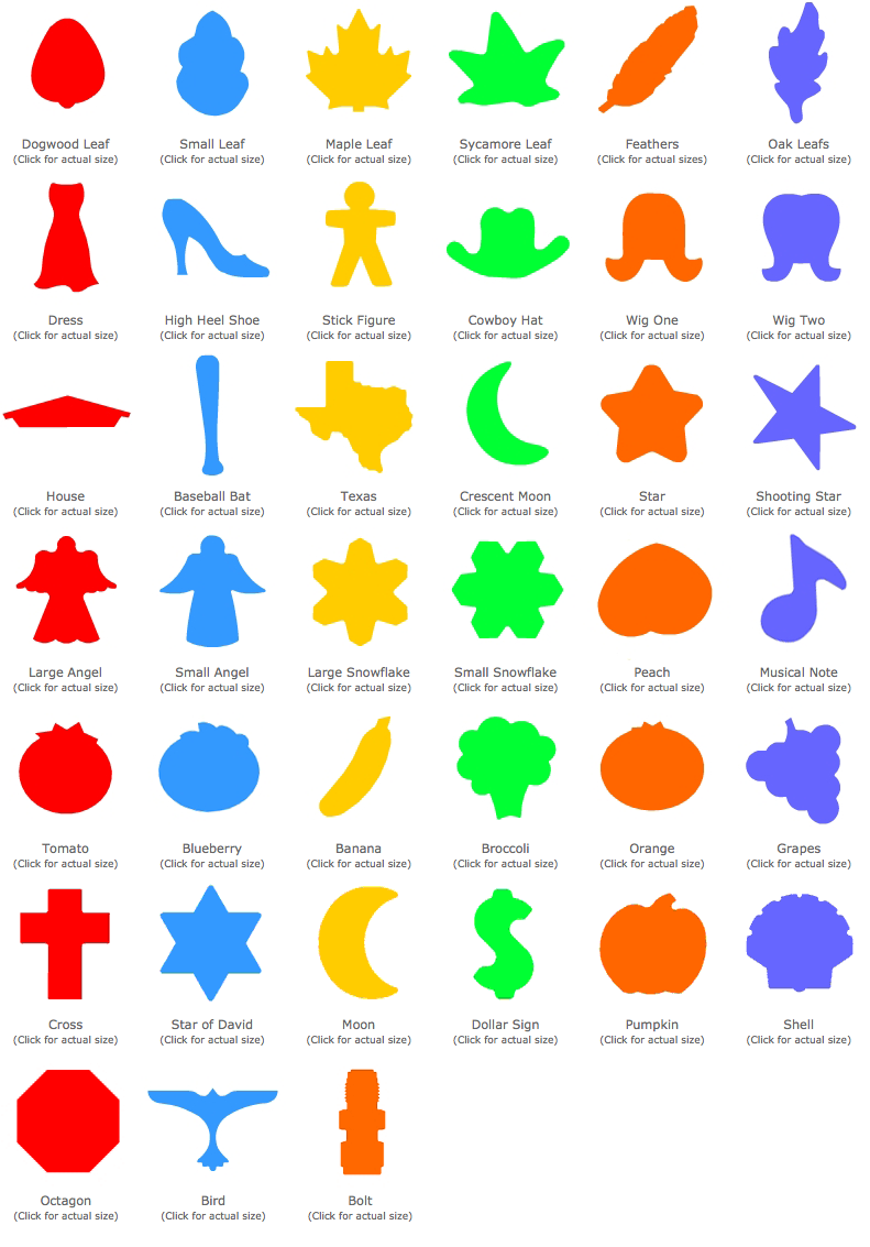 confetti shapes